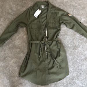 Army green Roxy dress